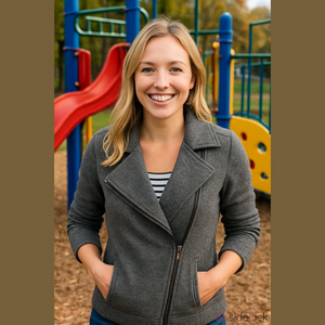 Catherine Malandrino Runway Style Zip Up Jacket